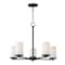 Maxim Lighting Lateral 5-Light Chandelier, Black 10286SWBK - alternate 1